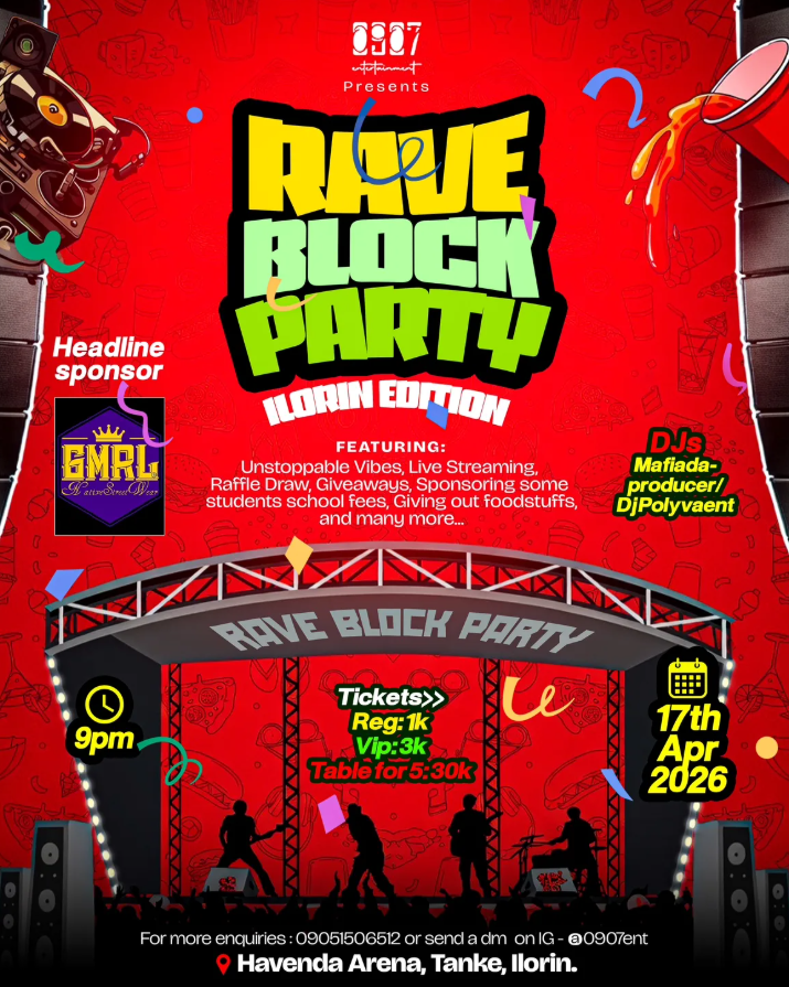 RAVE BLOCKPARTY ILORIN EDITION